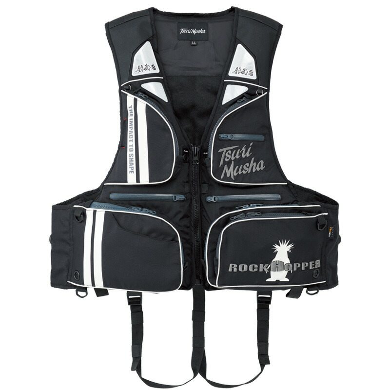 楽天市場】 釣武者 TsuriMusha ロックベスト フリー V00800