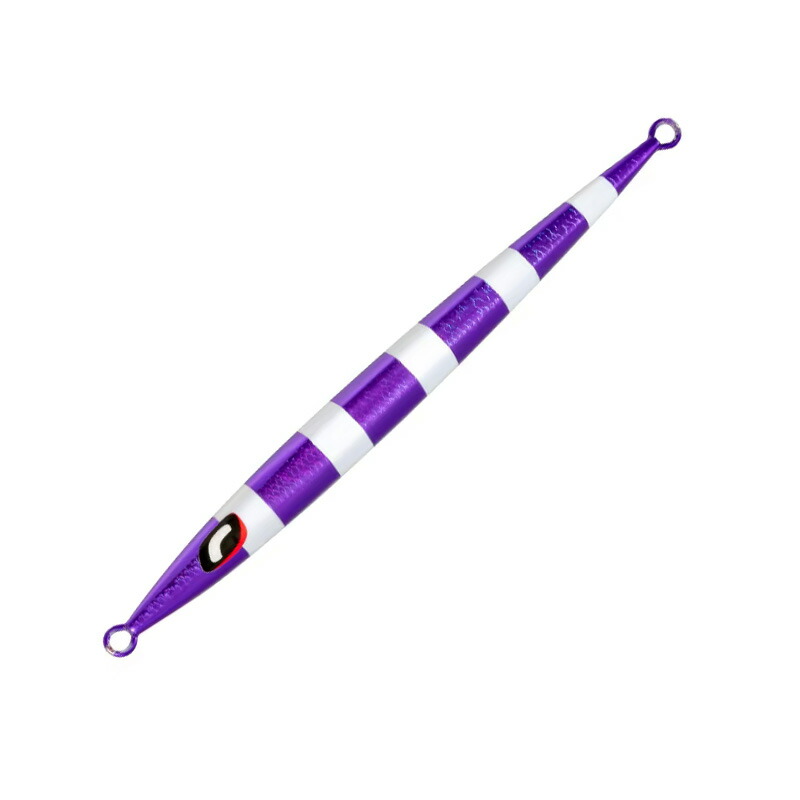 オシア スティンガーバタフライ イージーペブル 100g 020 Sパープルシルバーゼブラグロー