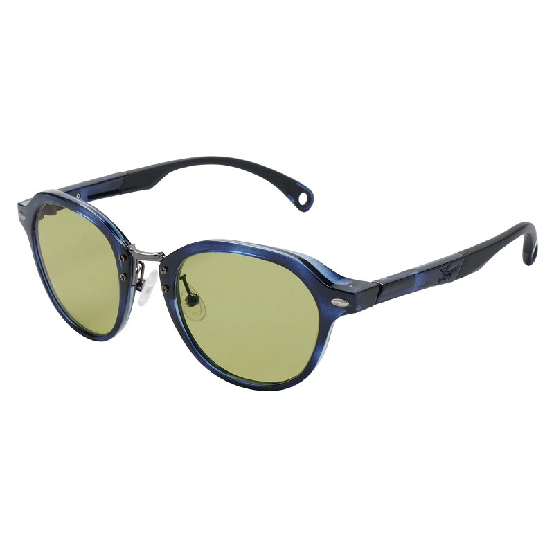 Zeque by ZEAL OPTICS(ゼクー バイ ジールオプティクス) Julia(ジュリア) ブルーデミ イーズグリーン F-2150｜ナチュラム 支店