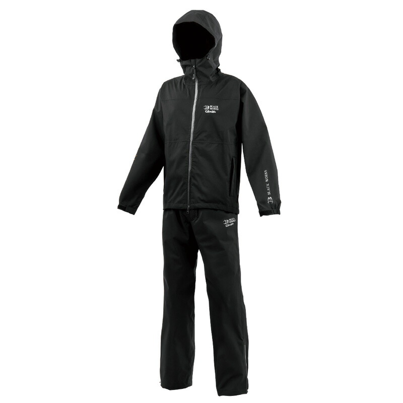 楽天市場】がまかつ G-スペックレインスーツ ホワイト×ブラック(マリン