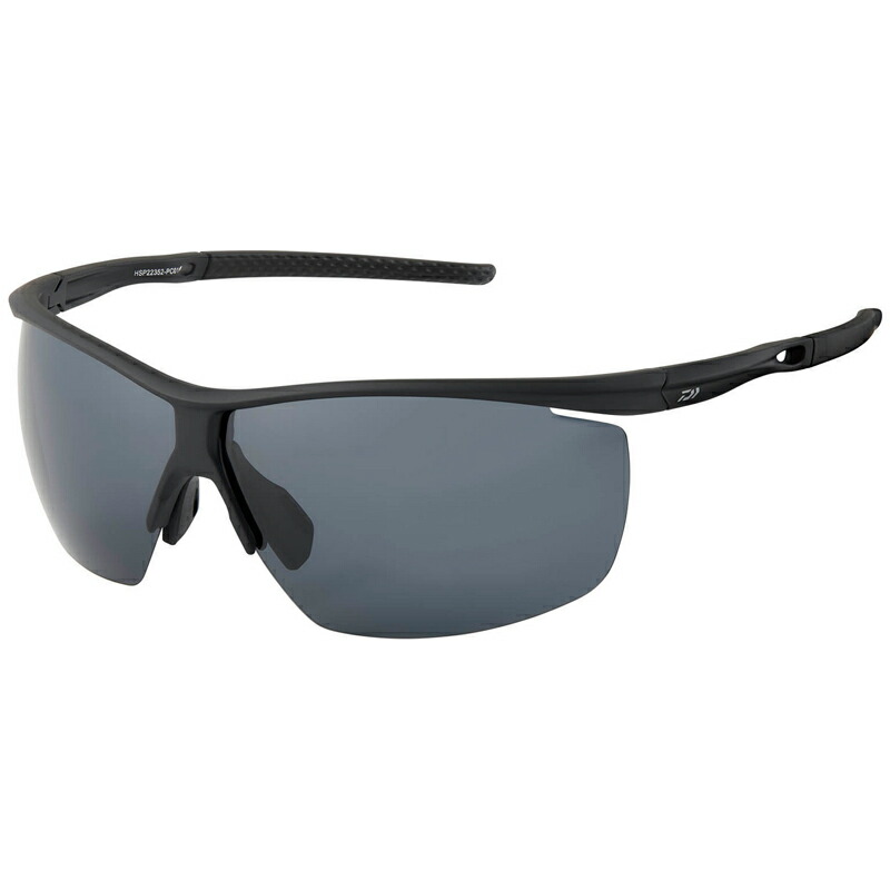 DN-8025 トリアセテート 偏光グラス マットブラック グレー