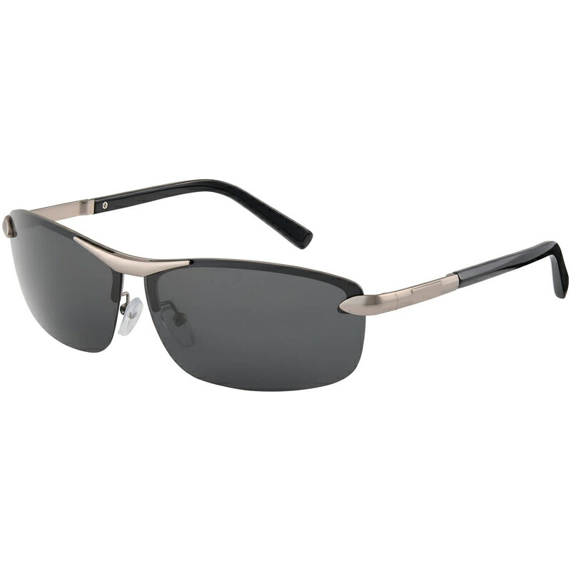 DN-8035 トリアセテート 偏光グラス ガンメタル グレー