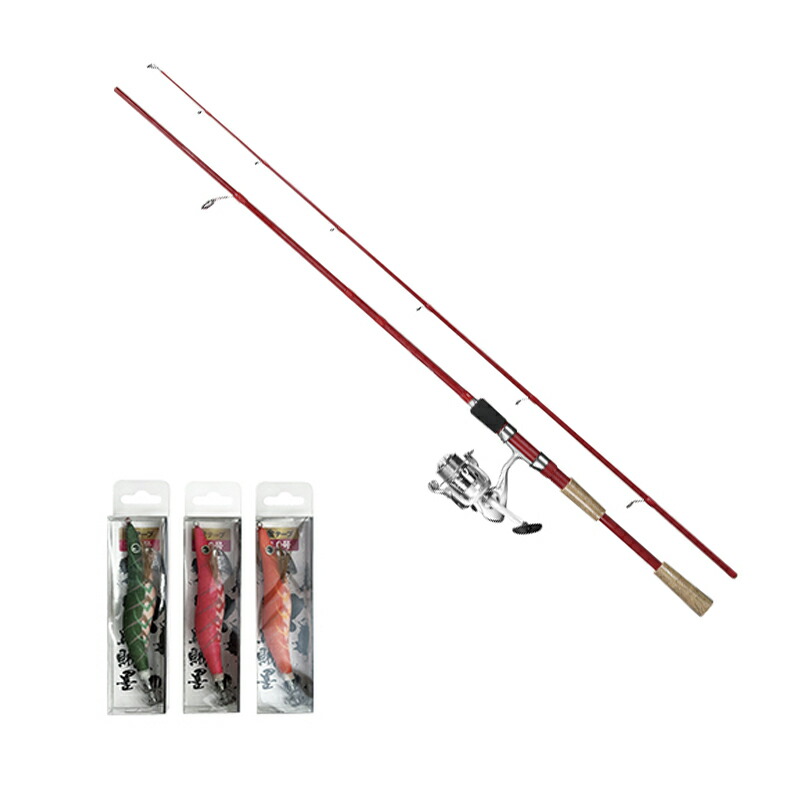 エギング セット Amazon.co.jp: キャスティングタコに タコエギロッド