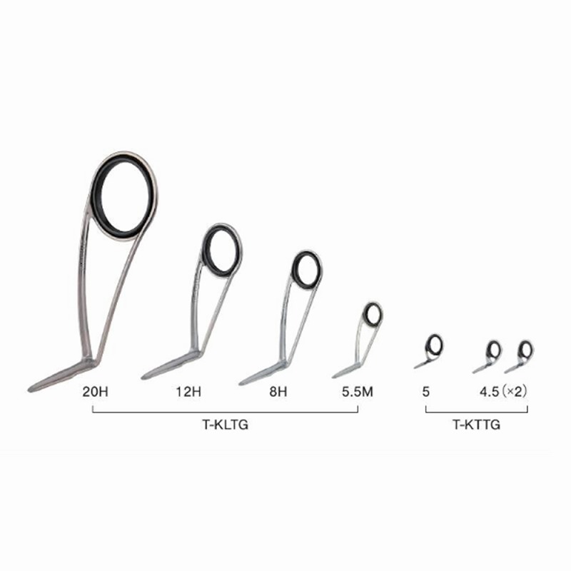 富士工業(FUJI KOGYO) T-KLTG20H7 チタン TORZITE (トルザイト) スピニングバスガイドセット