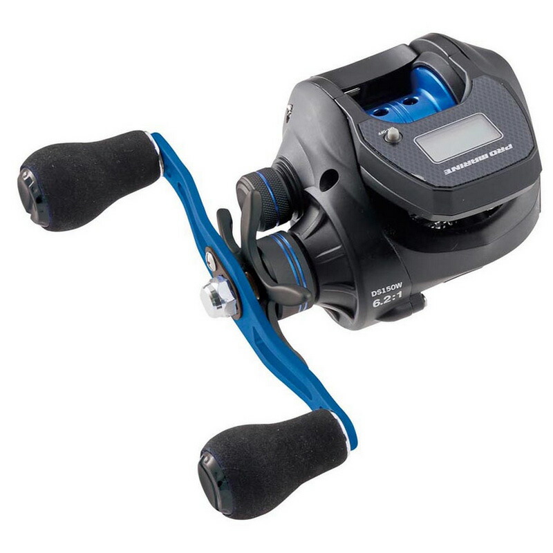 プロマリン(PRO MARINE) DS150W デジタルスティール PE1.5号150M糸ナシ 150W ブラック DS150W