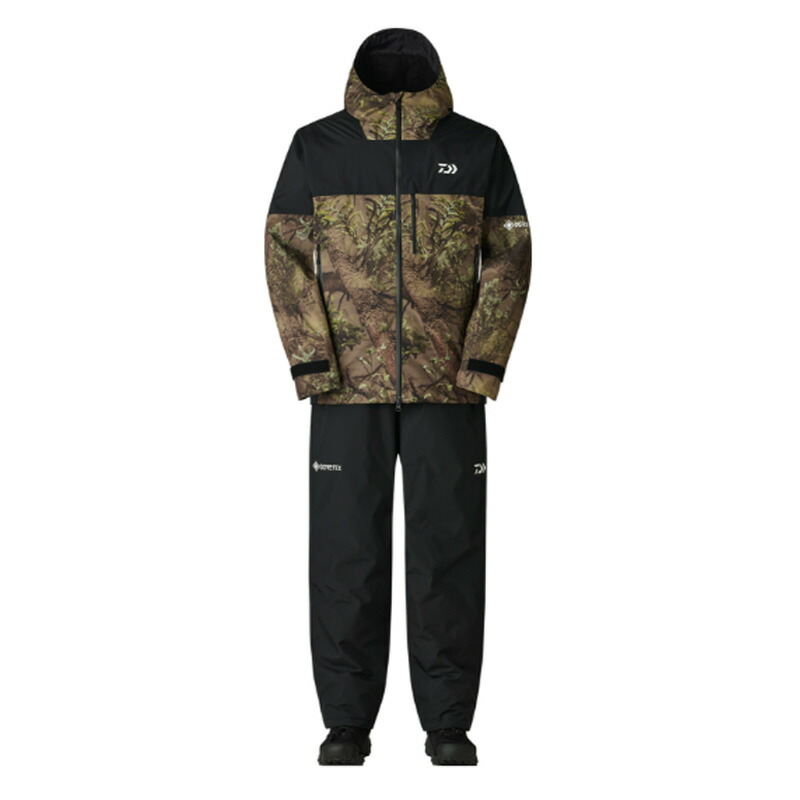 Daiwa GORE-TEX レインウェア スーツ DW-1921 Mサイズ ダイワ (Daiwa) DW-1921 ブラック WMサイズ（ゴアテックス プロダクト