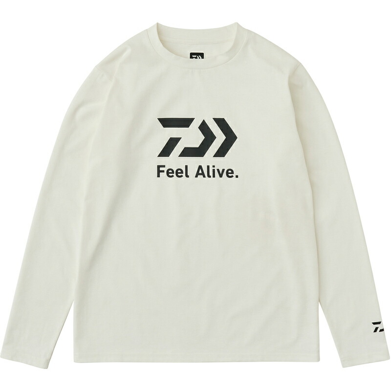 DE-8025 クリーンオーシャンロングスリーブシャツ M ホワイト