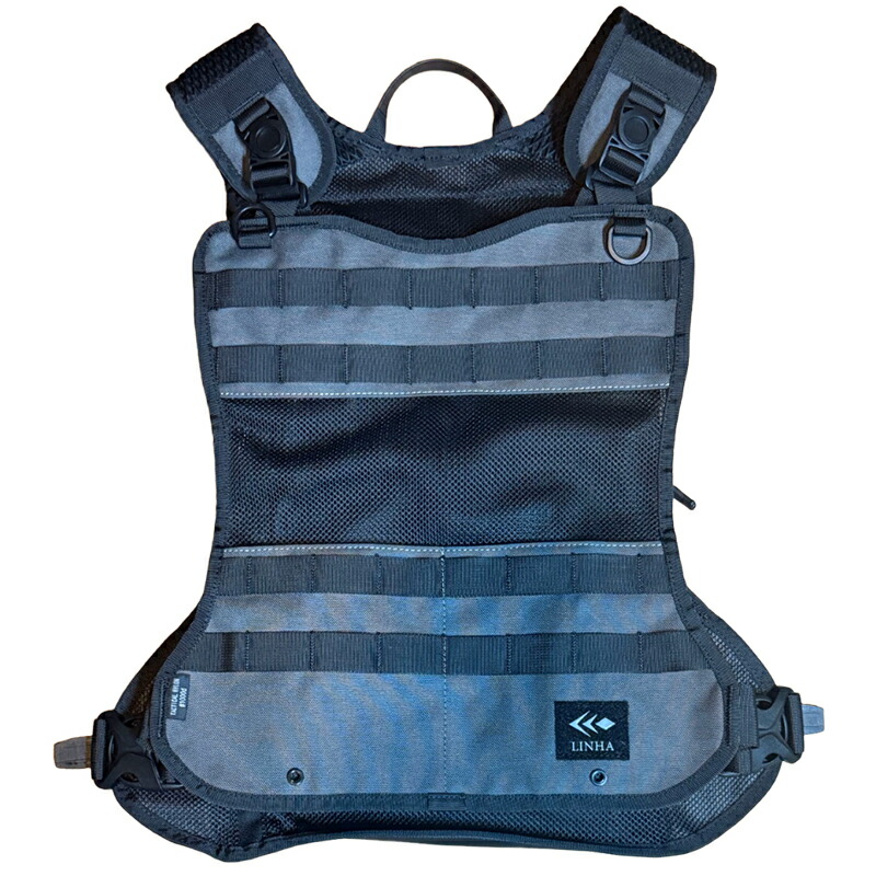 LINHA(リーニア) STREAM VEST UMPIRE 10L GRAY STP-04|ナチュラム 支店