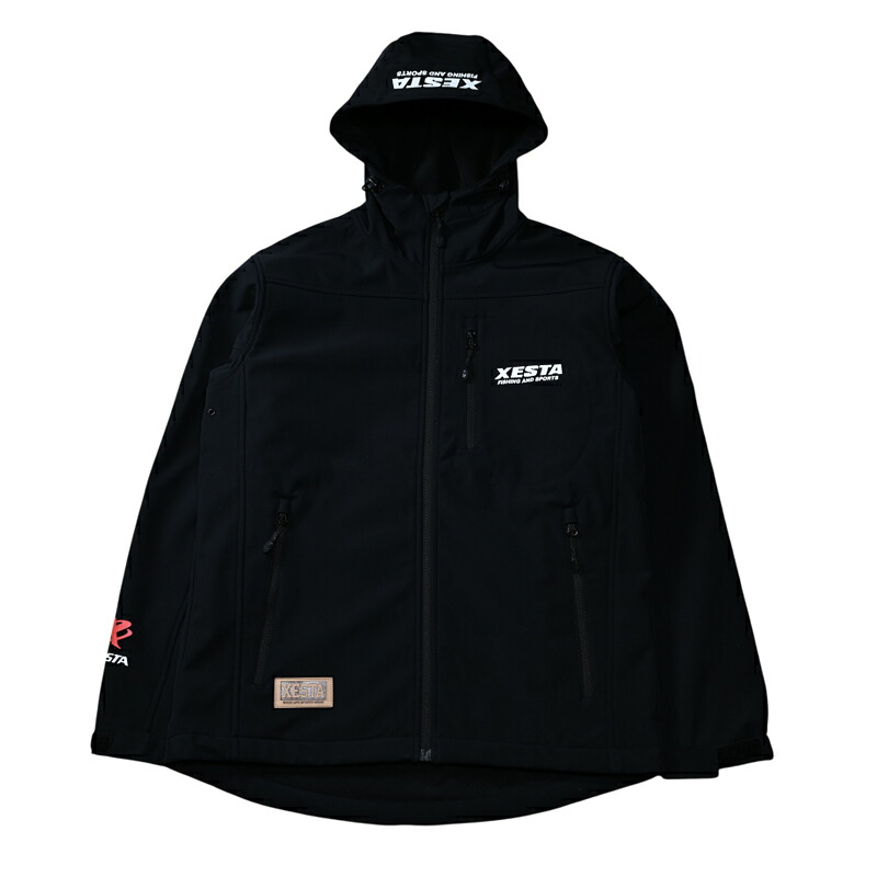 【7/1全品P2倍CP最高限度2000円OFF】 ゼスタ(XeSTA) ソフトシェルジャケット レーシングロゴ 全5大きさ