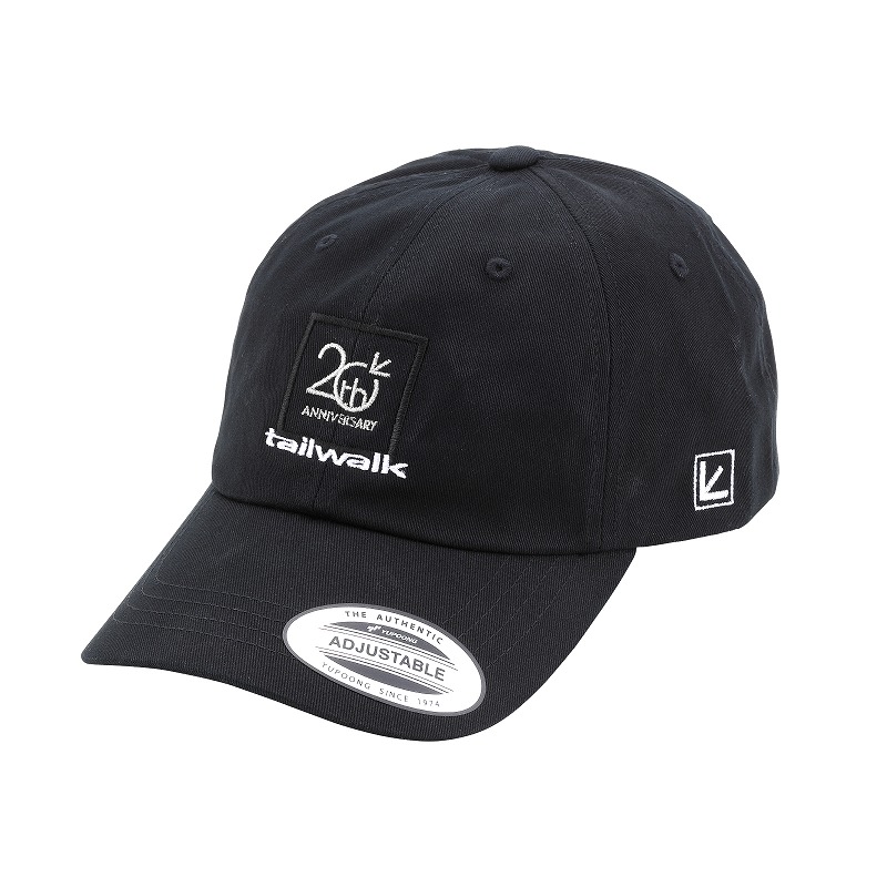テイルウォーク(tail walk) 20周年記念 キャップ (20th ANV LTD CAP) フリー ブラック(BLK)