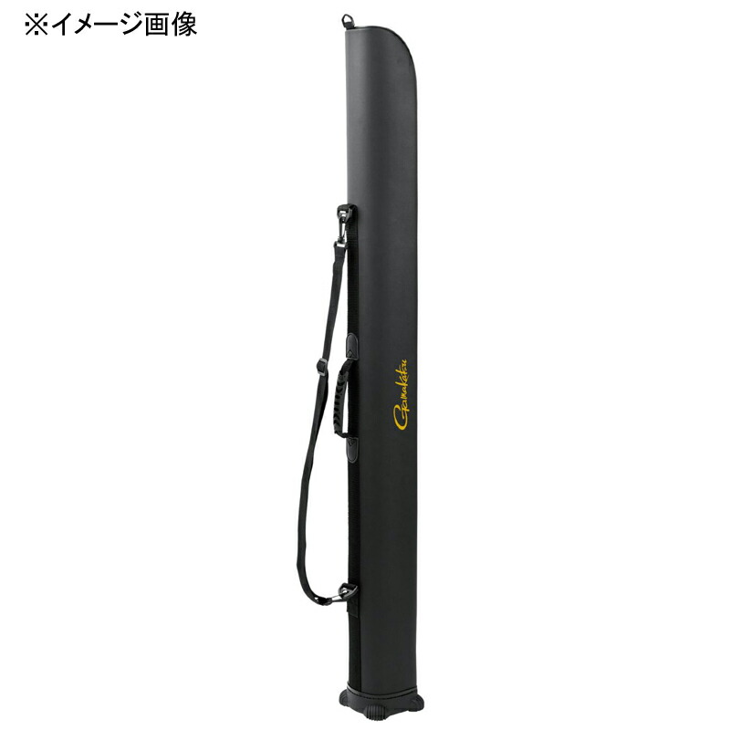 がまかつ(Gamakatsu) バリオスロッドケース(ストレート) GC303 125cm ブラック×ゴールド 31303-1-2|ナチュラム 支店
