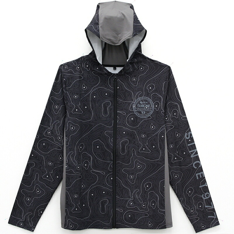 【7/1全品P2倍CP最高限度2000円OFF】 サンライン(SUNLINE) BUG OFFクイックドライフルジップパーカー SUW-04605CW 全4大きさ