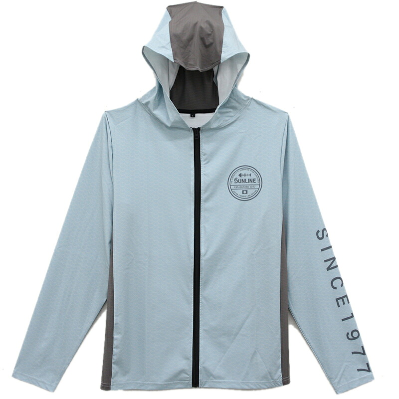 【7/1全品P2倍CP最高限度2000円OFF】 サンライン(SUNLINE) BUG OFFクイックドライフルジップパーカー SUW-04605CW 全4大きさ