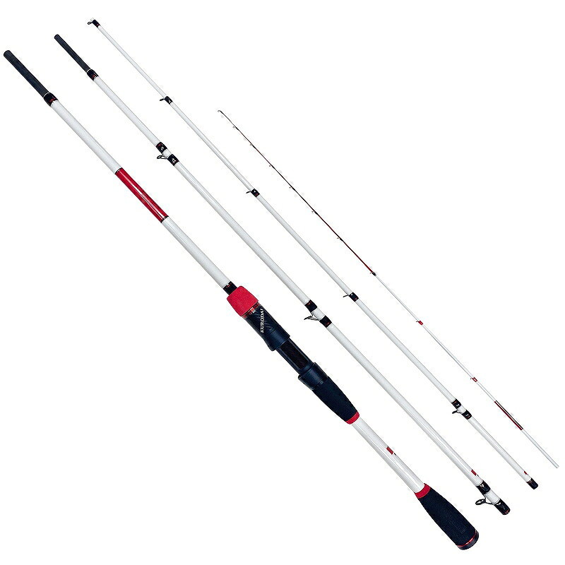 黒鯛工房 BAYS(ベイズ) ヘチ 255 RED ヘチ竿(4ピース) 255 RED｜ナチュラム 支店