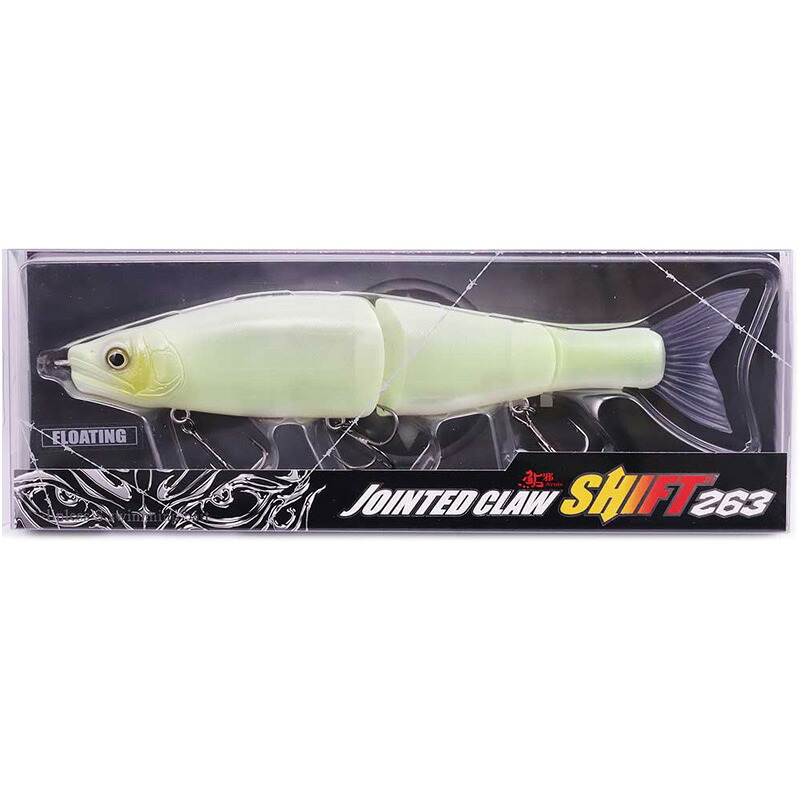 【7/1全品P2倍CP最高限度2000円OFF】  火器手工芸品(GAN CRAFT) ジョインテッドクロー うつり変わり 263F 260粍 #38 テレサイエロー