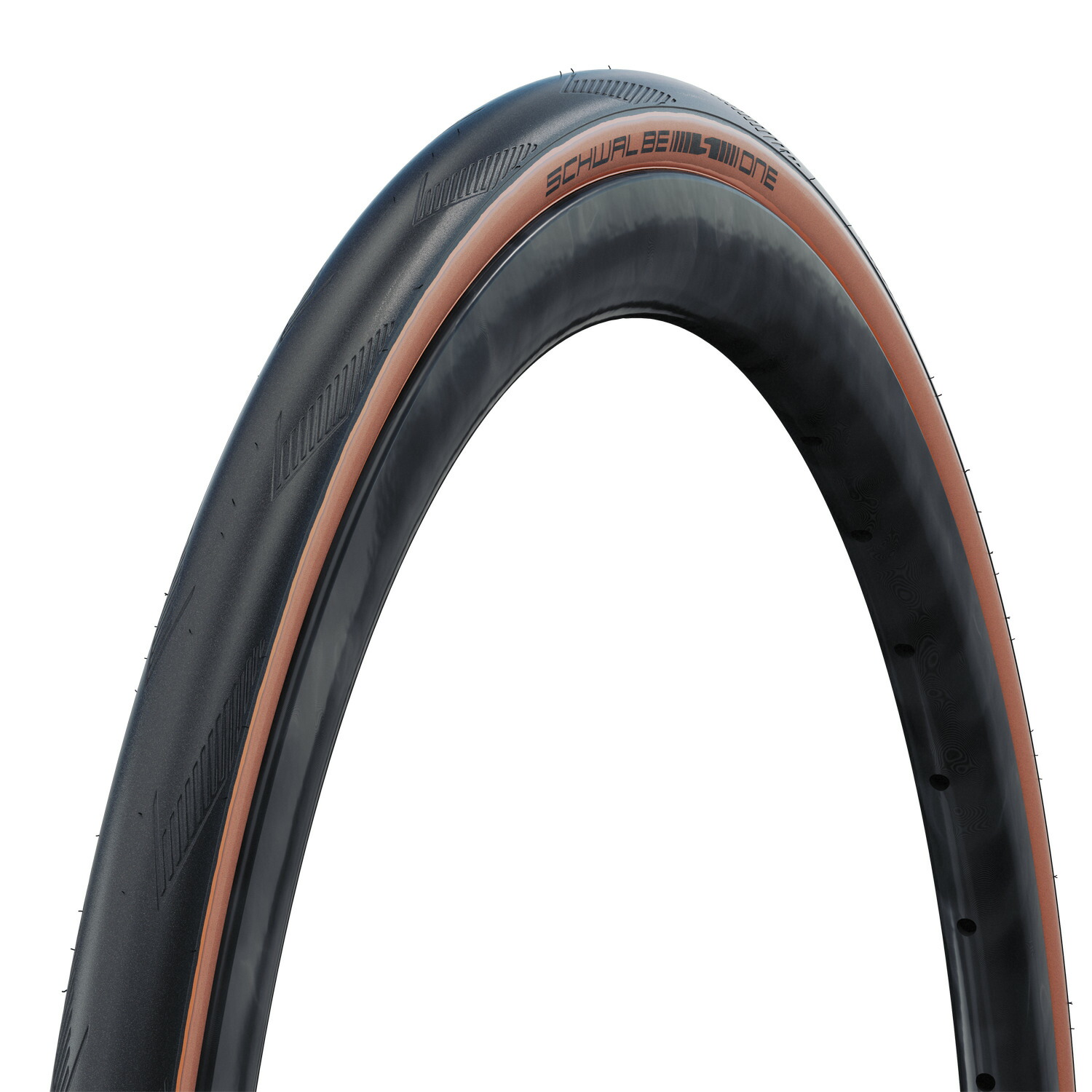 SCHWALBE(シュワルベ) 【正規品】シュワルベワン TLEチューブレスイージー ロード タイヤ サイクル/自転車 700x25C ブロンズ(ETRTO:25-622) SW-11654452
