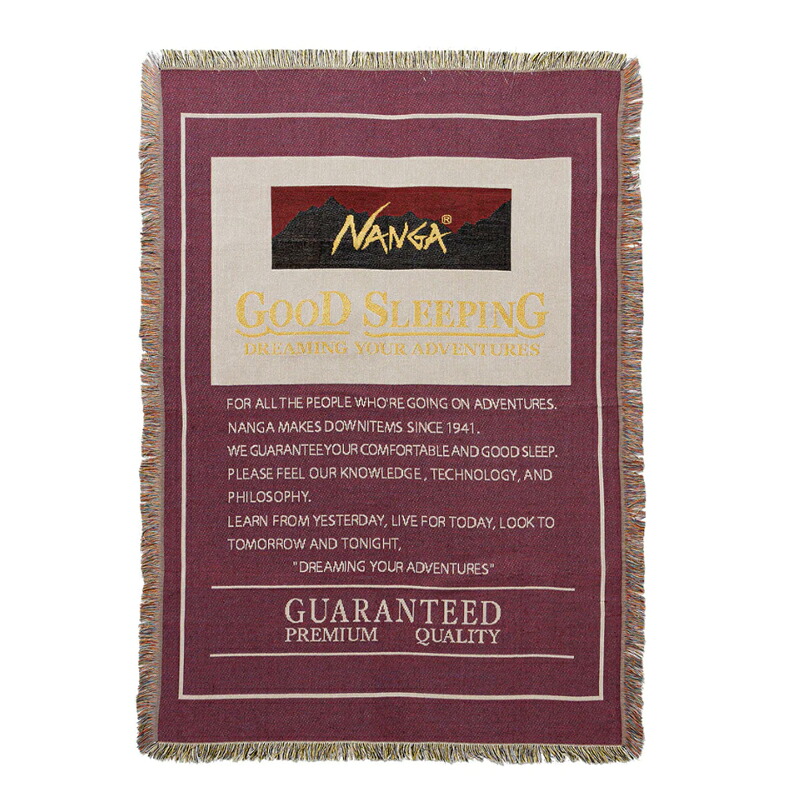 ナンガ(NANGA) GOODSLEEPING THROWKET FREE BGD N2502-4Y001Z083065