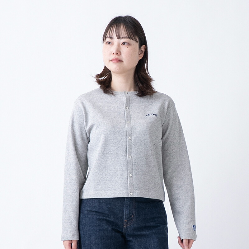 ORCIVAL(オーシバル) クルーネックカーディガン #OR-C0435 MAZ 全3色|ナチュラム 支店