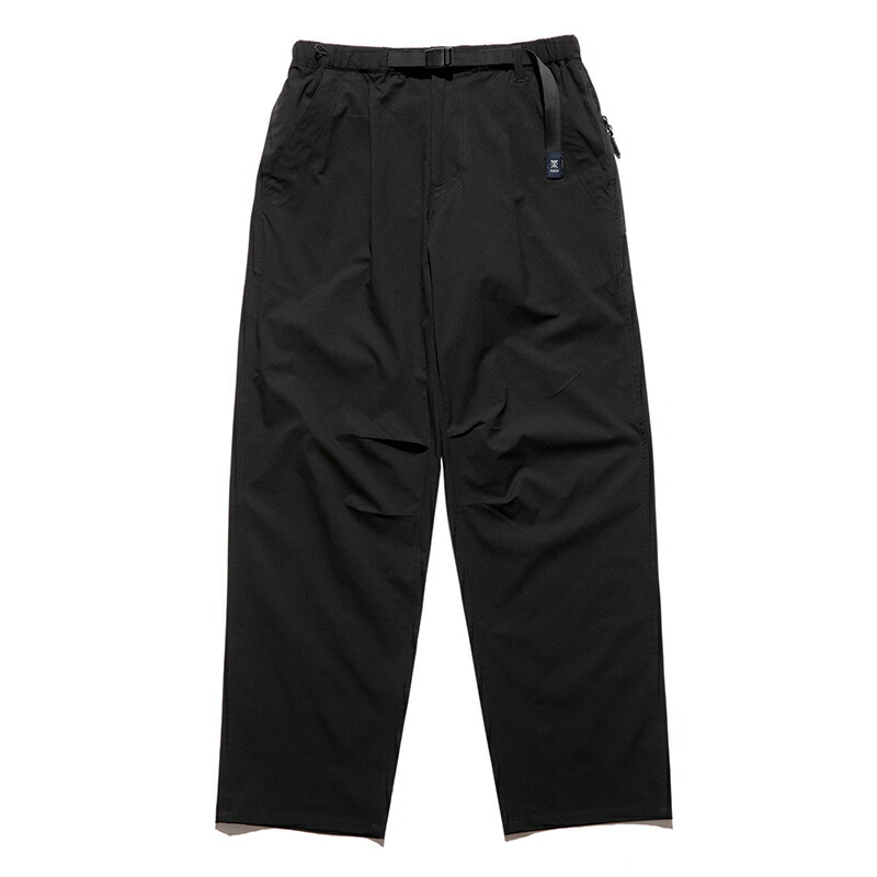 ROARK(ロアーク) TRAVEL PANT ROAMFREE - RELAX S BLACK RPJ1004-BLK