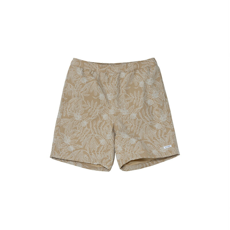 HELLY HANSEN(ヘリーハンセン) プリントバスクミッドショーツ ユニセックス L サンライズベージュ(SS) HOE22641｜ナチュラム 支店