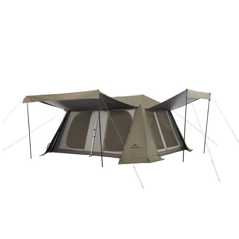 Naturehike(人となり山歩き) Naturehike Village13オートマチックテントPro靉靆たる赤銅色 4-6人用 靉靆たる赤銅色 CNH22ZP004
