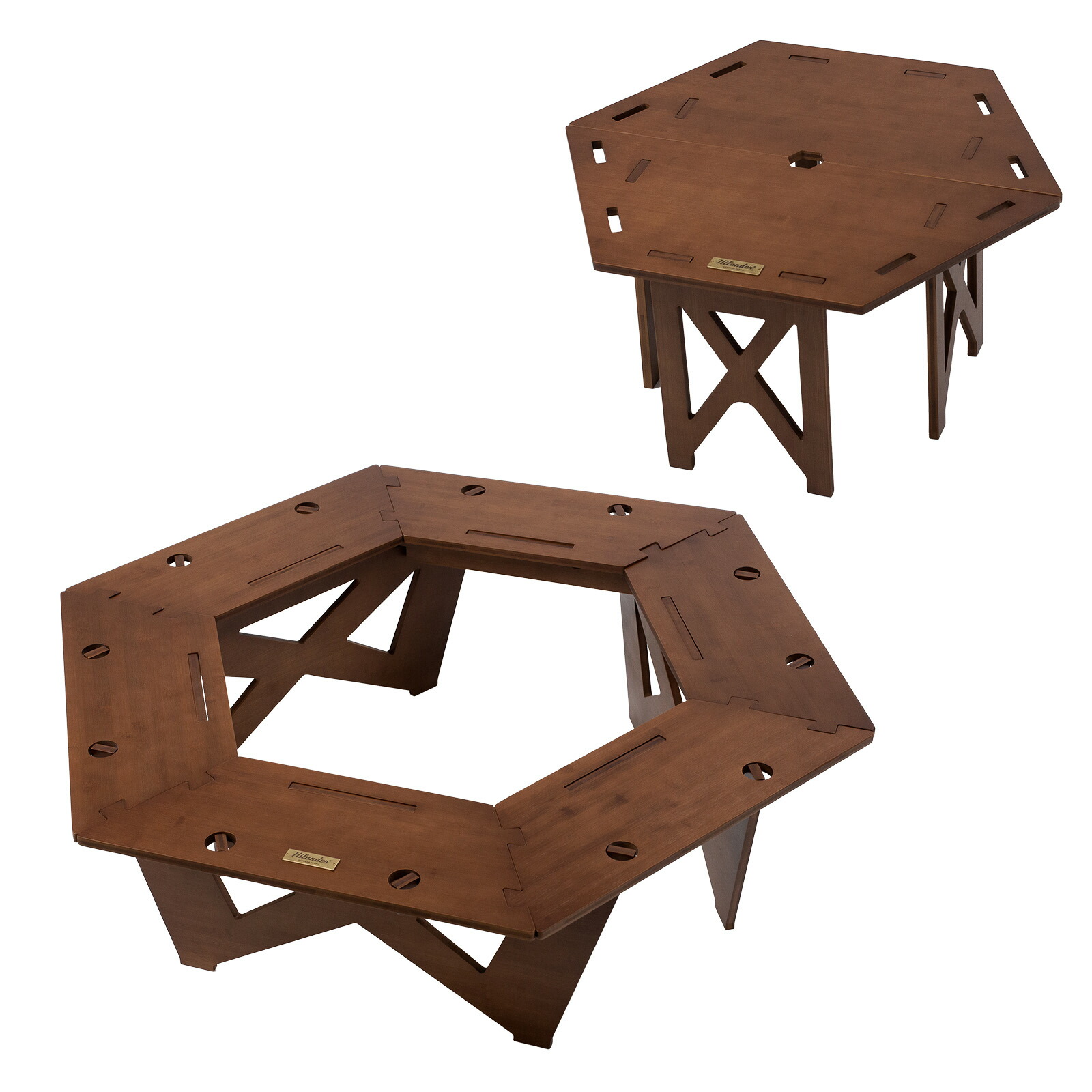 楽天市場】 Hilander(ハイランダー) ヘキサゴンテーブル DANRANセット