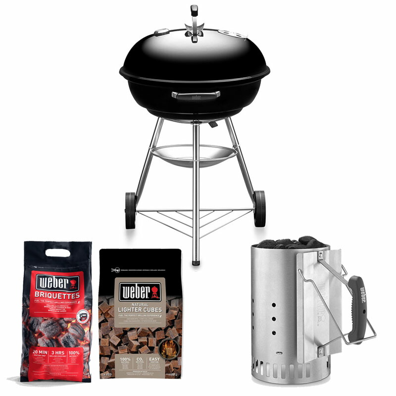 海外並行輸入正規品 Weber ウェーバー アウトドア jpnb01スポーツ アウトドア q 七輪 焚火台 47cmコンパクトケトル火起こしスターターセット バーベキューコンロ お得なセット jpnb01 衝撃価格