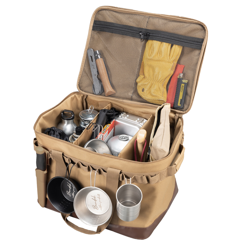 【キャンプ用ギアケース】調理道具やカトラリーをまとめて収納できるバッグのおすすめは？