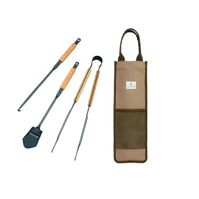 楽天市場】スノーピーク 焚火ツールセット プロ (N-024) ／ キャンプ