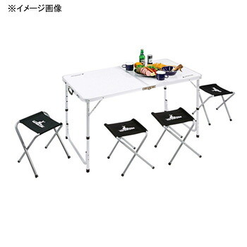 キャプテンスタッグ(CAPTAIN STAG) ラフォーレ テーブル・チェアセット(4人用) UC-4|ナチュラム 支店