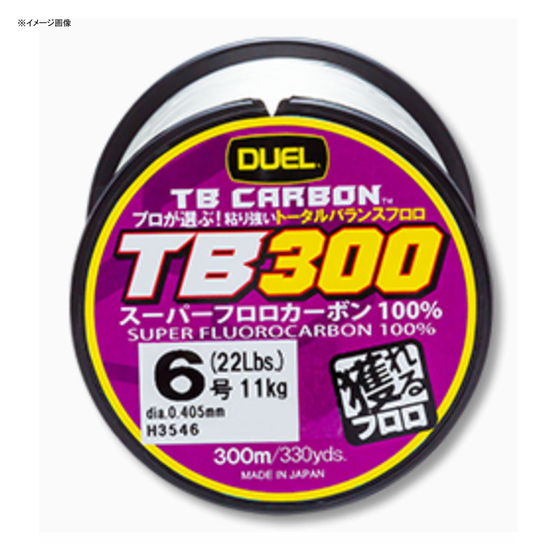 TB CARBON(カーボン) TB300 300m 1.25号 ナチュラルクリア