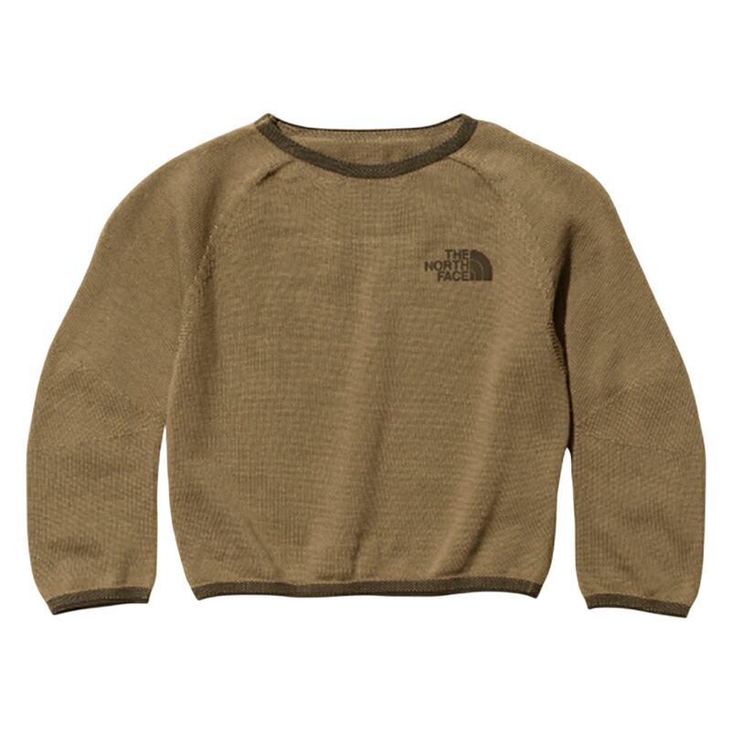 Baby’s LONG SLEEVE CRADLE CREW ベビー 70 ウォルナット(WT)