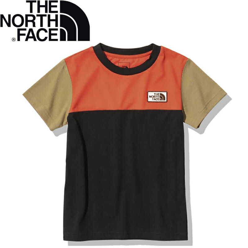 ショートスリーブ TNF グランド ティー キッズ 100 ブラック