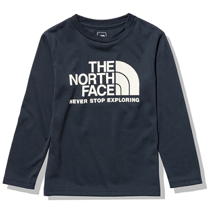 Kid’s LONG SLEEVE BUG FREE GRA TEE キッズ 110 アーバンネイビー(UN)