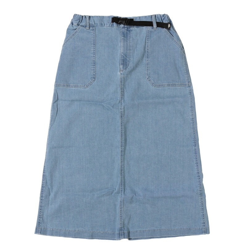 デニムベイカークライミングスカート ウィメンズ M 73:L/BLUE