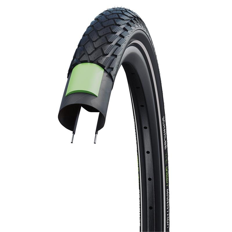 SCHWALBE(シュワルベ) 【2本セット】【正規品】マラソン ツーリング ツアータイヤ 700x25C ブラックリフレックス(ETRTO:25-622) SW-11159390|ナチュラム 支店