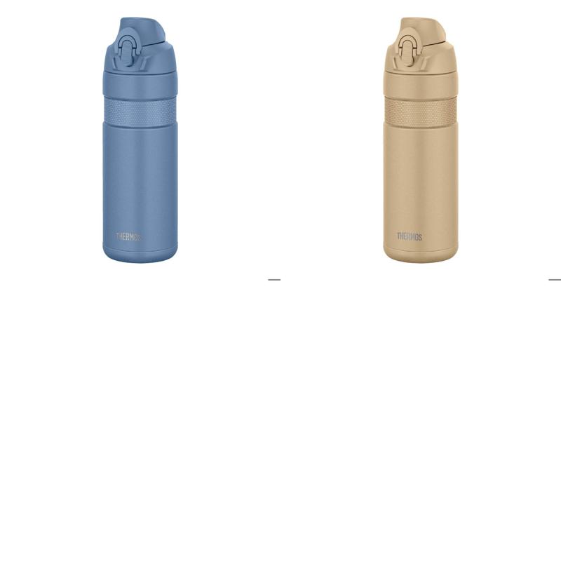 サーモス(THERMOS) 【2色セット】FJP-601 真空断熱ケータイマグ フォギーブルー/サンドベージュ WBT08101+WBT08102