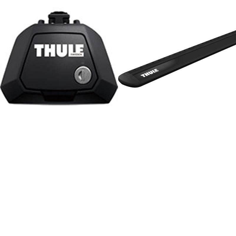 Thule(スーリー) トヨタ ランドクルーザー 300(ルーフレール付)用 ウイングバーEVOセット R3/8～ ブラック TH710410+TH7114B 30,388円