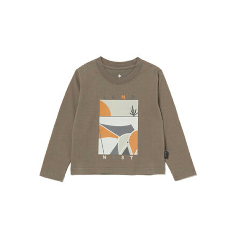 Kids Land Nest LS T-Shirt 3 Greige