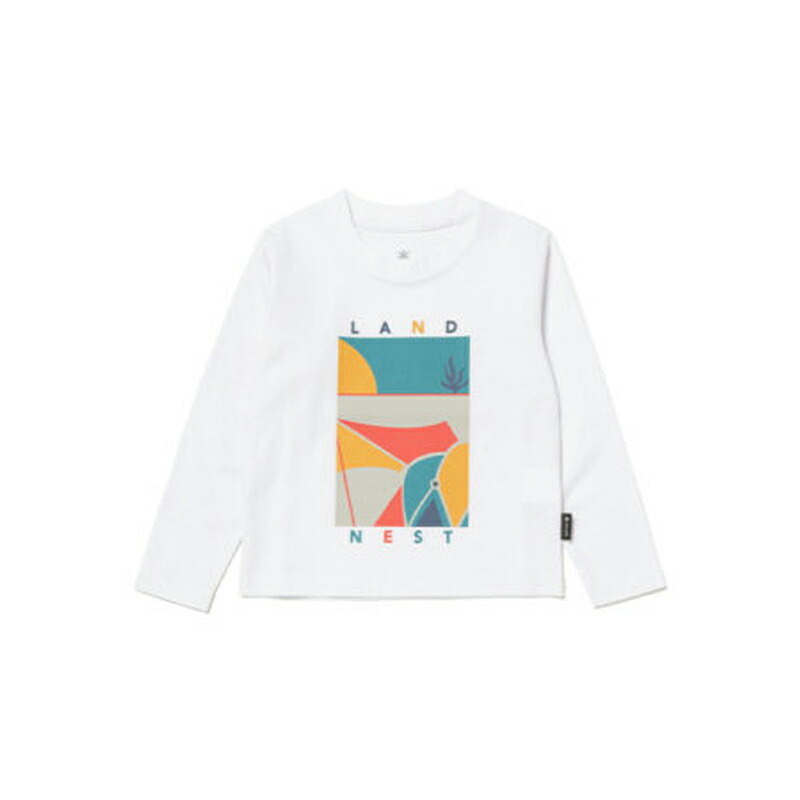 Kids Land Nest LS T-Shirt 2 White