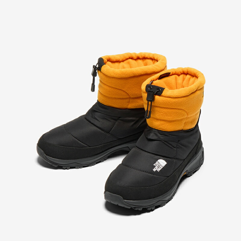 デタッチャブル ヌプシ ブーティ ポーラテック 8/26.0cm サミットゴールド×TNFブラック(SK)