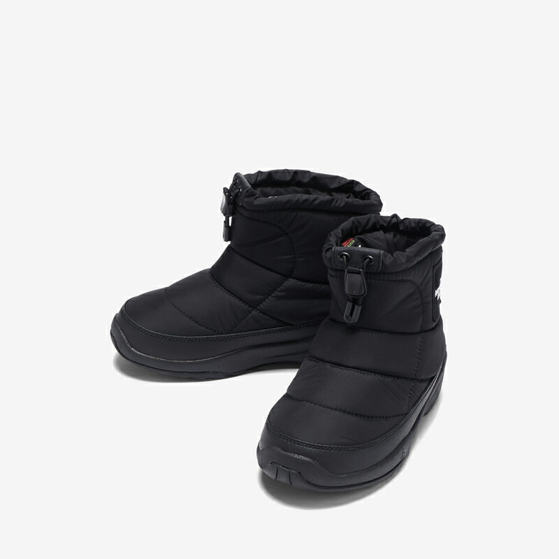 ヌプシ ブーティ ロゴ ショート キッズ 18.0cm TNFブラック(KK)