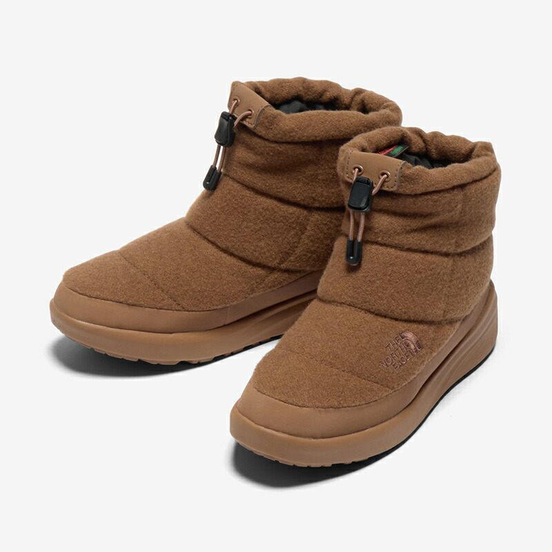 ヌプシ ブーティ ウォータープルーフ VIII ショート ウール ウィメンズ 5/22.0cm Uブラウン