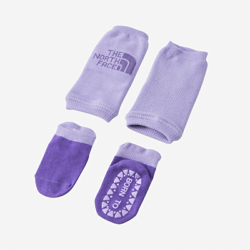 ヌプシ レッグウォーマー&ソックス セット ベビー BS パープルフォグ