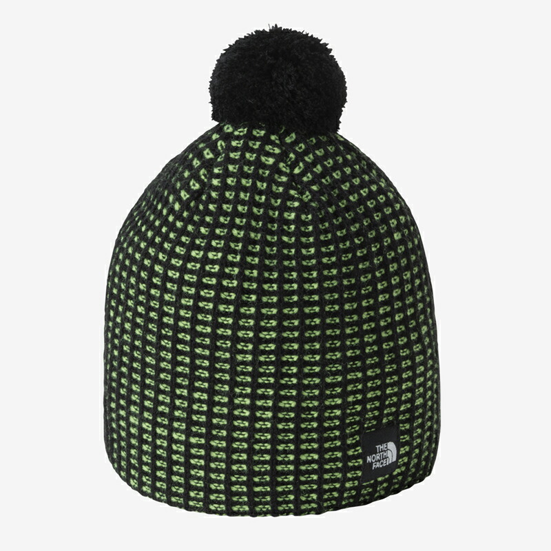 ワッフルビーニー キッズ KF ブラック