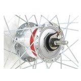 SUZUICHI(スズイチ) 前車輪組 XFAN2 26×1-3/8 ハブダイナモ 2端子 アルミリム 26×1-3/8 XFAN2