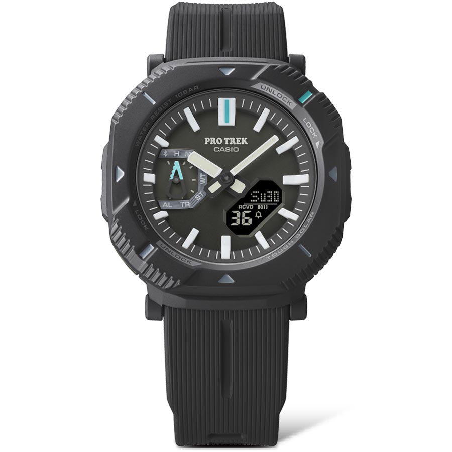 PROTREK(プロトレック) 【国内正規品】PRJ-B001-1JF 10気圧防水 ブラック PRJ-B001-1JF