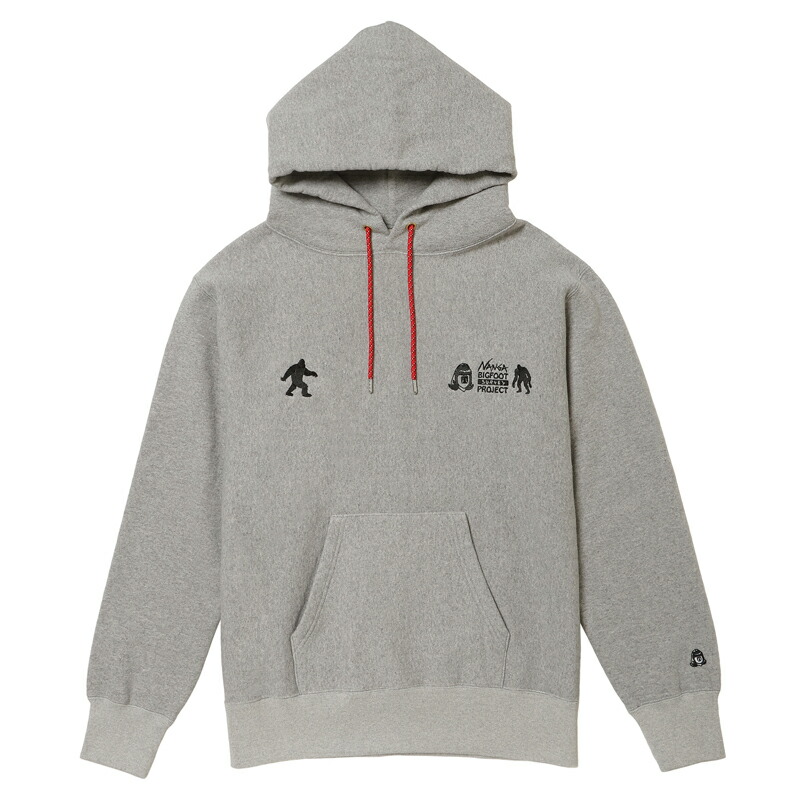 ビッグフット サーベイ プロジェクト ロゴ フーディ M GRAY