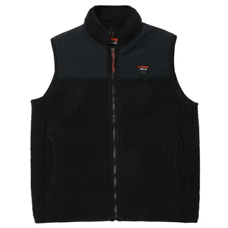 ポーラテック サーマル プロ キッズ ベスト 120 BLACK