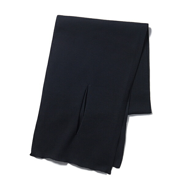 Co/Ny/Pe Knit Stole One Black